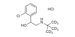 Tulobuterol-D9 hydrochloride reference materials Beta-Agonists - WITEGA Laboratorien Berlin-Adlershof GmbH Tulobuterol-D9 hydrochloride reference materials Beta-Agonists - WITEGA Laboratorien Berlin-Adlershof GmbH
