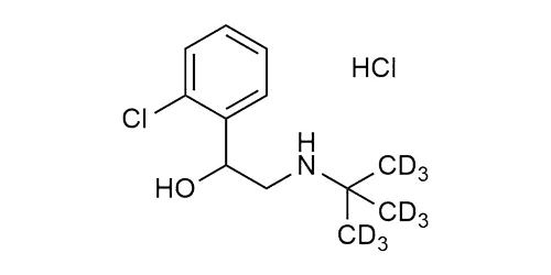Tulobuterol-D9 hydrochloride reference materials Beta-Agonists - WITEGA Laboratorien Berlin-Adlershof GmbH
