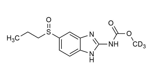 Albendazole sulfoxide-D<sub>3</sub> Ricobendazole-D<sub>3</sub>