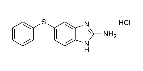 Fenbendazole amine hydrochloride reference standard molecular structure for LC-MS/MS and GC-MS calibration