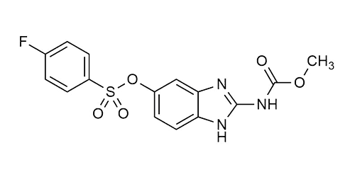 Luxabendazole reference standard molecular structure BI054 by WITEGA Laboratorien Berlin-Adlershof GmbH (CAS 90509-02-7)