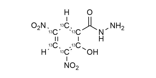 DNSAH-13C6 reference materials - analytical standards - nitrofuran metabolites - WITEGA Laboratorien Berlin-Adlershof GmbH