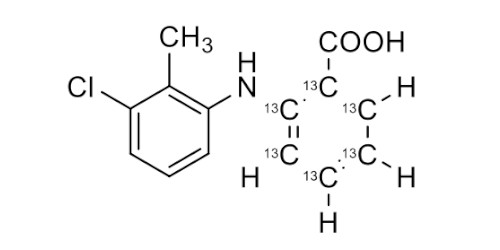 Tolfenamic acid-<sup>13</sup>C<sub>6</sub>