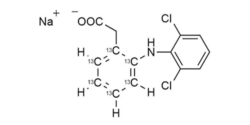 Diclofenac-13C6-Na reference materials Diclofenac-13C6-Na reference materials