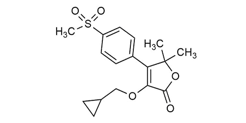 Firocoxib reference standard molecular structure for LC-MS/MS and GC-MS workflows
