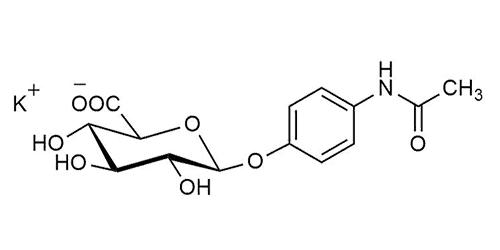 Paracetamol glucuro-nide potassium salt