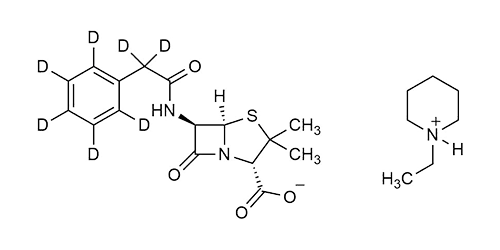Benzylpenicilline-D<sub>7</sub> N-ethylpiperidinium salt