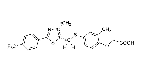 GW 501516-<sup>13</sup>C<sub>4</sub>