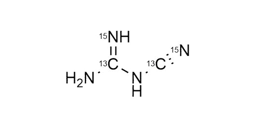 Dicyandiamide-<sup>13</sup>C<sub>2</sub>,<sup>15</sup>N<sub>2</sub>
