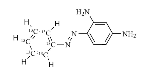 Chrysoidine-<sup>13</sup>C<sub>6</sub> <br>Chrysoidine G/Y-<sup>13</sup>C<sub>6</sub> <br>Solvent Orange 3-<sup>13</sup>C<sub>6</sub>