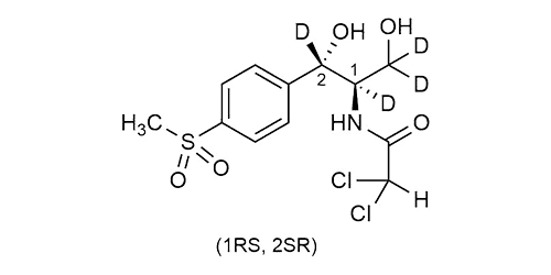 erythro-Thiamphenicol-D<sub>4</sub>