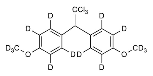 Methoxychlor D14 reference standard molecular structure for LC-MS/MS and GC-MS