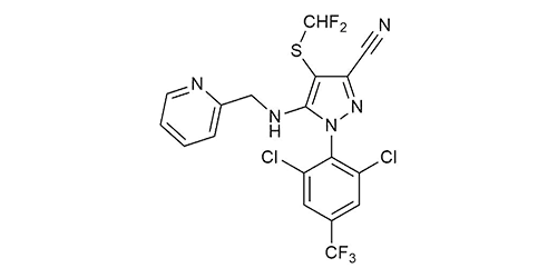 Pyriprole reference standard molecular structure for LC-MS/MS and GC-MS analysis