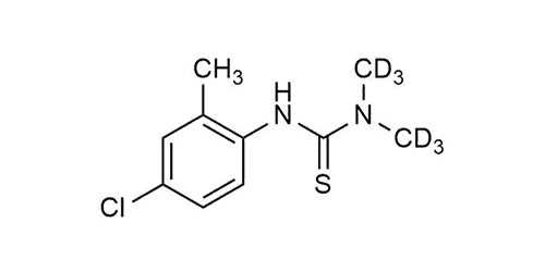 Chloromethiuron D6 reference standard molecular structure for LC-MS/MS and GC-MS calibration