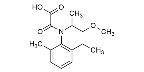 Metolachlor OA reference standard chemical structure for LC-MS/MS and GC-MS calibration