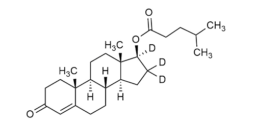 Testosterone-16,16,17-D<sub>3</sub>-isocaproate
