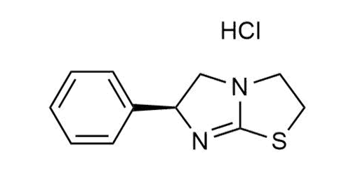 Levamisole hydrochloride reference standard molecular structure for LC-MS/MS and GC-MS quantification