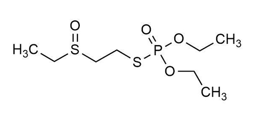 Disulfoton oxon sulfoxide molecular structure reference standard from WITEGA Laboratorien Berlin-Adlershof GmbH