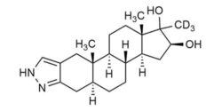 16β-Hydroxystanozolol-D3 (mixture of diastereomers) ST038 16β-Hydroxystanozolol-D3 (mixture of diastereomers)