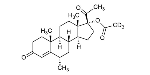 Medroxyprogesterone acetate-D<sub>3</sub>