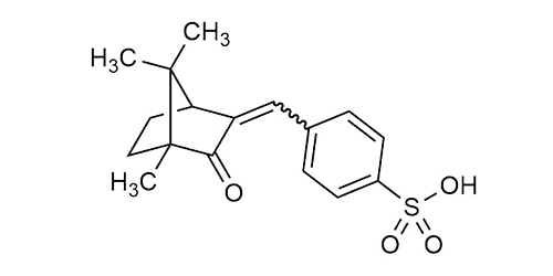 Benzylidene camphor sulfonic acid