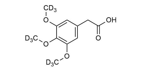 3,4,5-Trimethoxyphenylacetic acid-D<sub>9</sub>