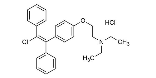 trans-Clomiphene hydrochloride