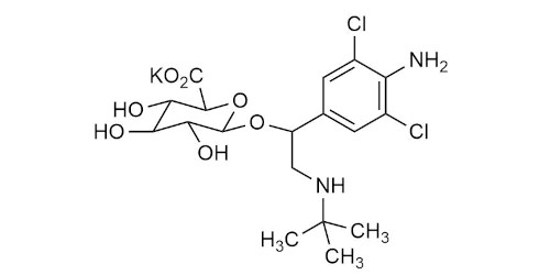 Clenbuterol O-glucuronide potassium salt