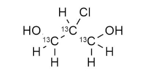 2-MCPD-<sup>13</sup>C<sub>3</sub>