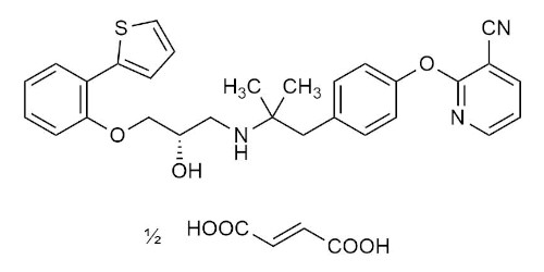 Lubabegron hemifumarate