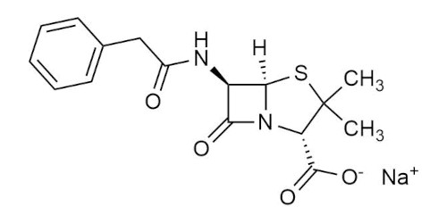 Penicillin G sodium salt
 Benzylpenicillin sodium salt