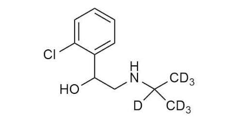 Clorprenaline-D<sub>7</sub> ISO 17034 Reference Material