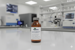 WITEGA Beta-lactam antibiotics Mix 1 Reference Standard (LA_MIX008-AMP) in a brown glass vial.