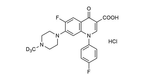 Difloxacin-D<sub>3</sub> hydrochloride