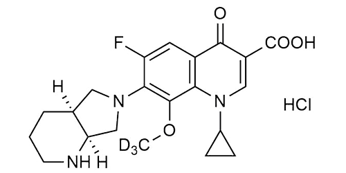 Moxifloxacin-D<sub>3</sub> hydrochloride