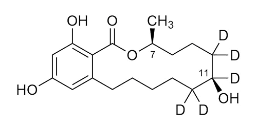 Taleranol-D<sub>5</sub> (β-Zearalanol-D<sub>5</sub>)