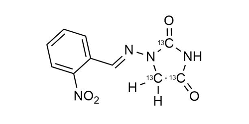 2-NP-AHD-<sup>13</sup>C<sub>3</sub>  ISO 17034 Reference Material
