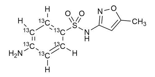 Sulfamethoxazole-<sup>13</sup>C<sub>6</sub>