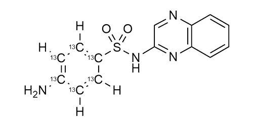 Sulfaquinoxaline-<sup>13</sup>C<sub>6</sub>