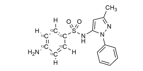 Sulfapyrazole-<sup>13</sup>C<sub>6</sub>