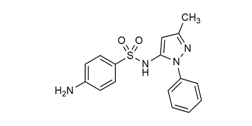 Sulfapyrazole  <br>Sulfazamet, Sulfamethylphenazole