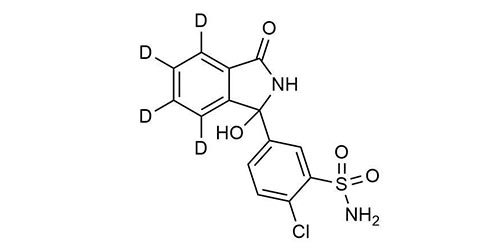 Chlorthalidone-D<sub>4</sub>  Chlortalidone-D<sub>4</sub>