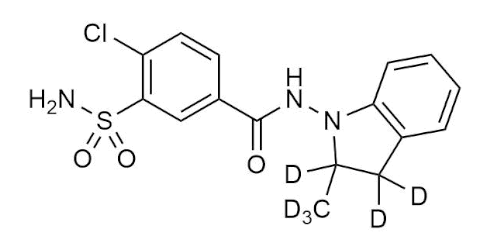 Indapamide-D<sub>6</sub>