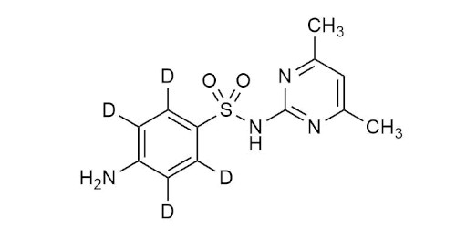 Sulfadimidine-D<sub>4</sub> <br>Sulfamethazine-D<sub>4</sub>