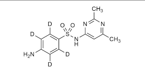 Sulfisomidine-D<sub>4</sub> <br>Sulfaisodimidine-D<sub>4</sub>
