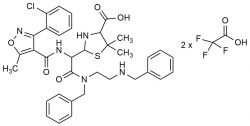 Cloxacillin benzathine Imp 1 TFA Reference Standard Structure Cloxacillin benzathine Imp 1 TFA reference standard molecular structure