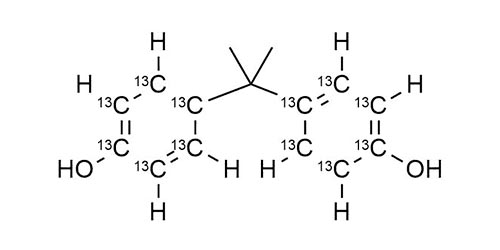 Bisphenol-A-<sup>13</sup>C<sub>12</sub>