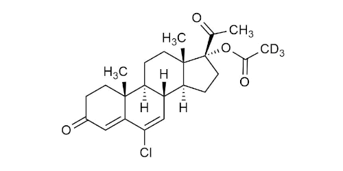 Chlormadinone acetate D<sub>3</sub>