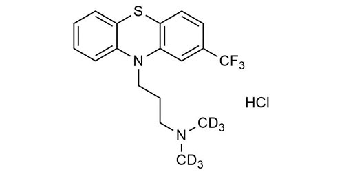 Triflupromazine-D<sub>6</sub> hydrochloride