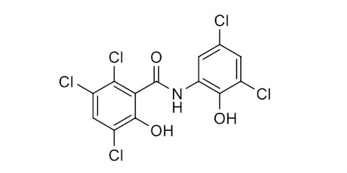 Oxyclozanide